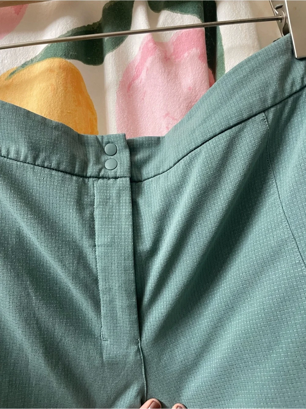 Lululemon Teal Wide Leg Utility Pants